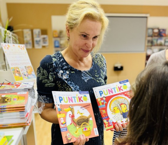 Žárovka objevuje Bystřici – čtení s Andreou Popprovou 