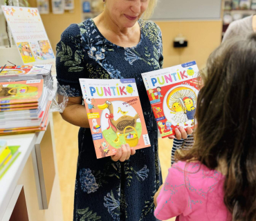 Žárovka objevuje Bystřici - čtení s Andreou Popprovou