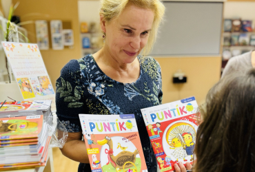 Žárovka objevuje Bystřici – čtení s Andreou Popprovou 